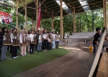 Lestarikan Angklung, AHM Latih Pelajar Jadi Duta Budaya