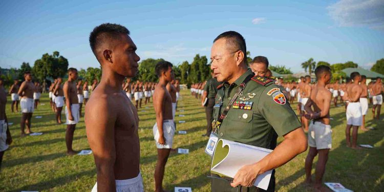 Jalan Terjal Pengabdian, 880 Calon Bintara Berjuang di Pantukhir Kodam Udayana