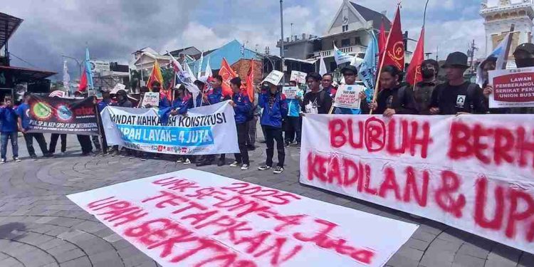 MPBI DIY Menolak Perjanjian Dagang RI-AS Karena Rugi Bagi Buruh dan Petani