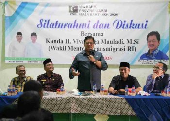 Kunjungan ke Jambi, Wamen Transmigrasi Ingatkan Perjuangan Kader HMI