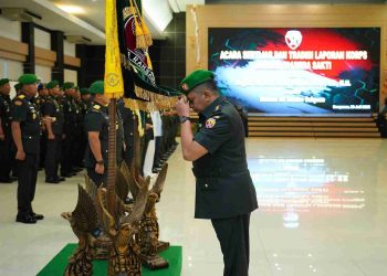 Kolonel Inf Hendro Cahyono Resmi Menjadi Danrem 161 Wira Sakti