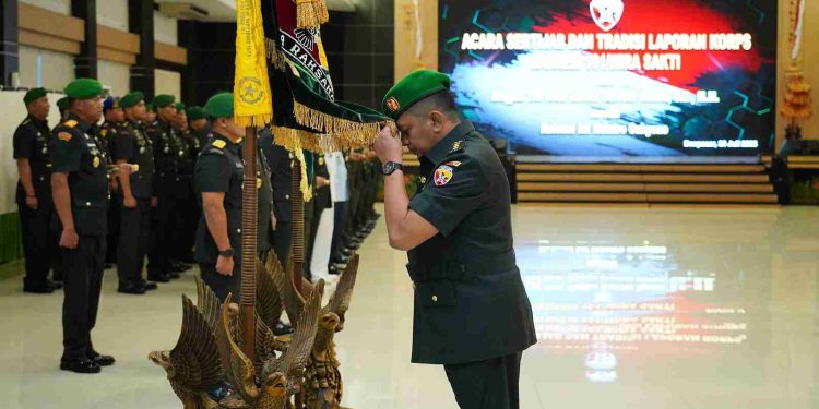 Kolonel Inf Hendro Cahyono Resmi Menjadi Danrem 161 Wira Sakti