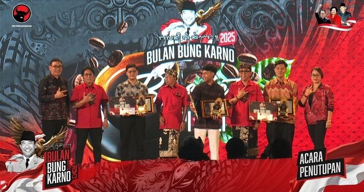 Semangat Proklamator Bergelora Bulan Bung Karno 2025 di Bali Ditutup Meriah dan Penuh Makna