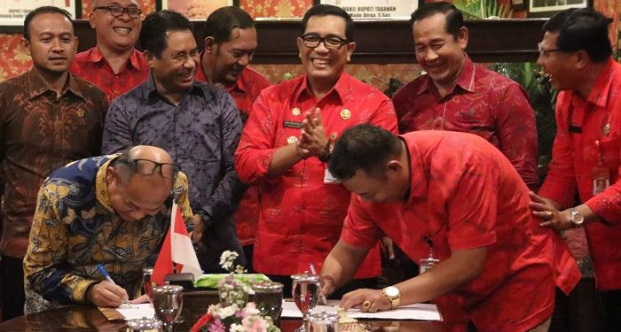 Tabanan dan Halmahera Timur Sinergi Perkuat Sektor Pertanian Nasional