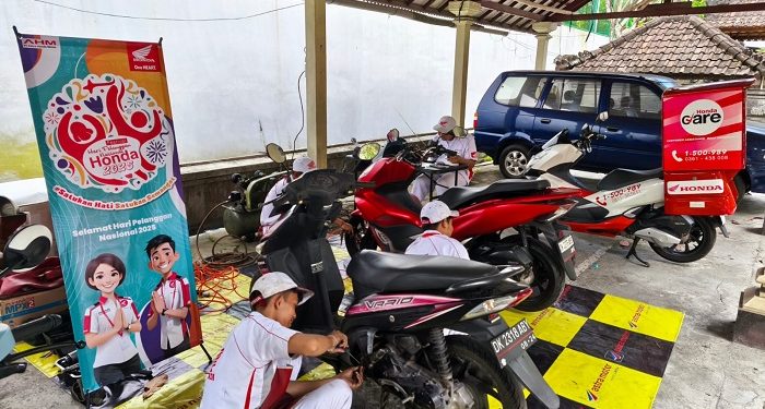 Jemput Bola Astra Motor Bali, Servis Gratis di BPSK untuk Apresiasi Konsumen Loyal
