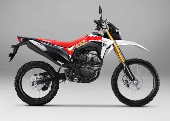 CRF150L 2025 Tampilkan Desain Segar untuk Motocross dan Urban di GIIAS