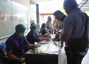 Sembilan Personel Ditpolairud Polda Bali Terjaring Razia Disiplin dan Pelanggarannya