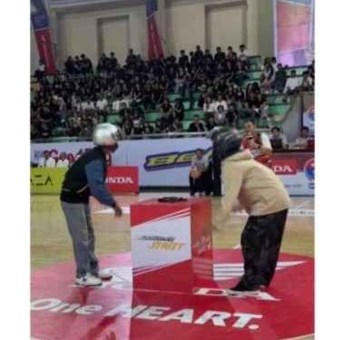 Olahraga dan Keselamatan dalam Cari Aman Challenge di DBL Bali oleh Astra Motor Bali