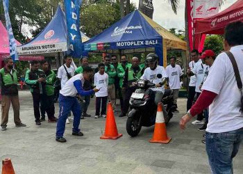 500 Warga Jembrana Diberi Ilmu Cari Aman untuk Redam Kecelakaan Lalu Lintas