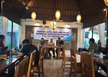 Profesionalisme Wartawan Kunci Menjaga Kondusivitas di Bali