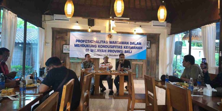 Profesionalisme Wartawan Kunci Menjaga Kondusivitas di Bali