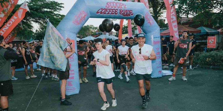 Kolaborasi Lari, Kopi, dan Musik untuk Ratusan Anak Muda di Bali