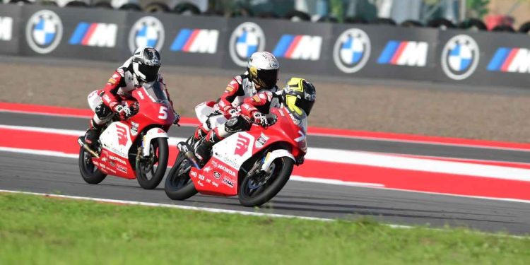 Performa Solid Pebalap AHM di IATC Mandalika, Davino Britani Nyaris Podium