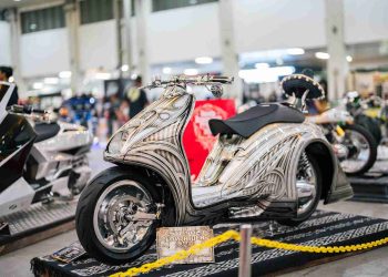 Stylo 160 Neo Boardtracker Siap Guncang Jepang Bawa Modifikator Indonesia ke Mooneyes