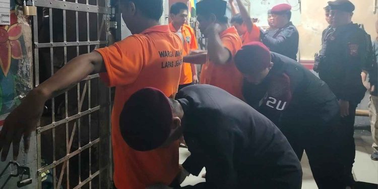 Razia Lapas Jember Temukan Benda Tajam Narkoba dan Ponsel Tidak Ada