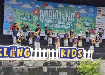 Gemuruh Angklung 5000 Anak Guncang Waterboom Jogja Festival Budaya Anak Terbesar!