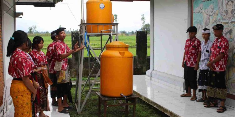 SMA Menangkan Lomba Tirtanovasi Berkat Inovasi Tower Ganda Daur Ulang Air