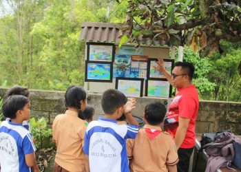 Oase Edukasi Konservasi Air di SDN 4 Munduk Buleleng Taman Mekar