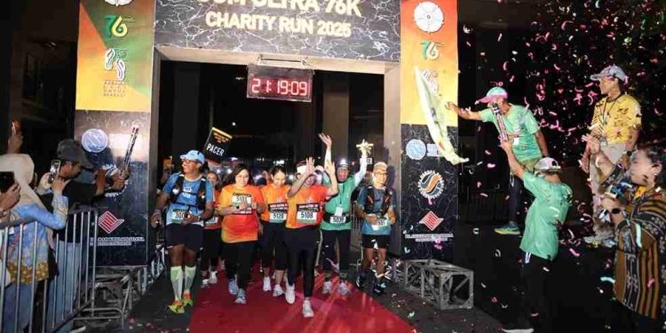 Ultra Charity Run UGM Raih Rekor Donasi, Rektor Ova dan Ganjar Himpun Rp426 Juta