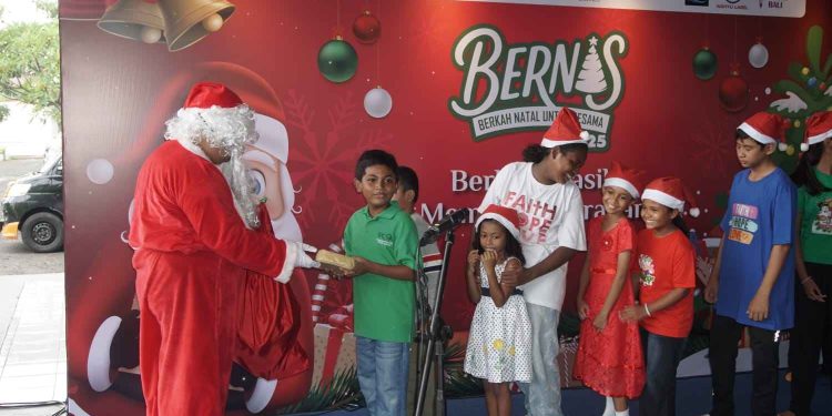 Cahaya Natal di Sudut Denpasar 2025 Tebar Harapan untuk 150 Anak
