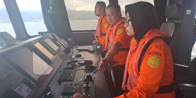 Keamanan Nataru, KN SAR Arjuna 229 Sisir Perairan Bali Saat Gelombang Tinggi