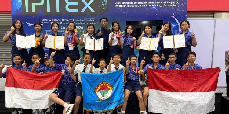 SMPN 1 Denpasar Raih Prestasi Membanggakan di IPITEX Thailand
