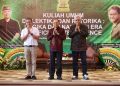 Rocky Gerung di UNMAS: Hidup Tak Pasti tetapi Ada Kopi Arak