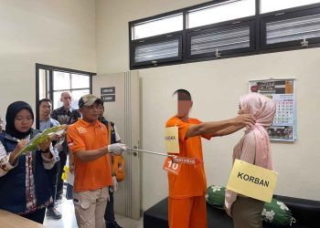 Rekonstruksi Maut di Gamping 23 Adegan Ungkap Aksi Sadis Mantan yang Terluka Hati