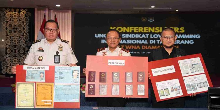 Imigrasi Ungkap Sindikat Penipuan Cinta Internasional, 27 WNA Ditangkap di Tangerang