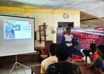 Budaya Safety Riding di Bali Diterapkan di Panti Asuhan oleh Astra Motor