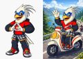 Perkenalan Logo Baru dan Maskot JAGER oleh Fans Honda Bali di Astra Motor Bali