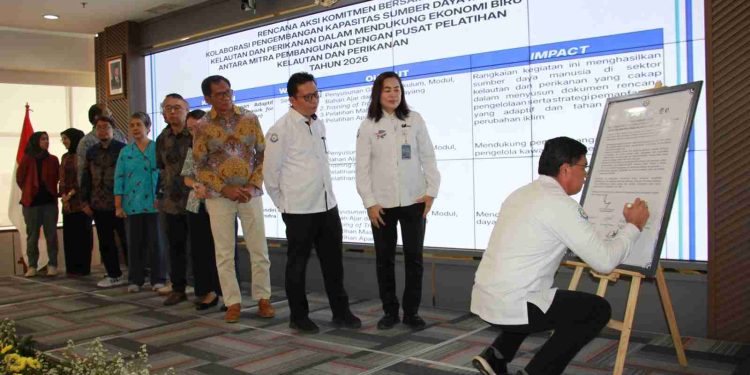 KKP Perkuat Kerja Sama Pelatihan SDM Untuk Mendorong Ekonomi Biru