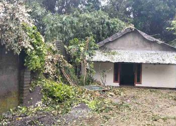 Hujan Lebat dan Angin Kencang Terjang Sleman, Puluhan Rumah dan Fasilitas Terpapar Kerusakan