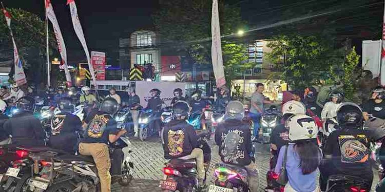 Solidaritas Komunitas Ditegaskan melalui Gathering Honda Vario 125 di Bali