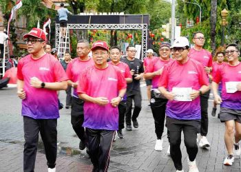 Gubernur Koster Hadiri Denpasar Fun Run 6K untuk Mendorong Gaya Hidup Sehat