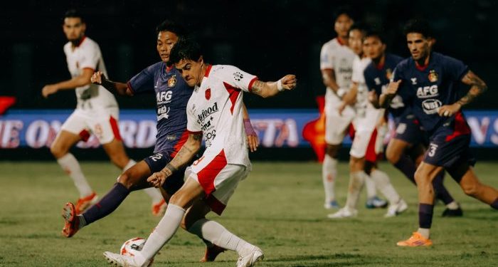 Bali United Kalah dari Persik Kediri dengan Skor 3-2